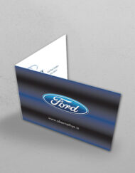 flanagan print folded business cards